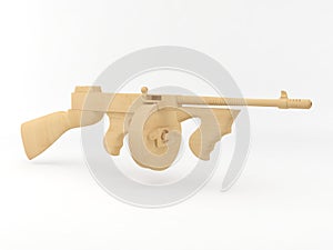 Toy tommy-gun photo