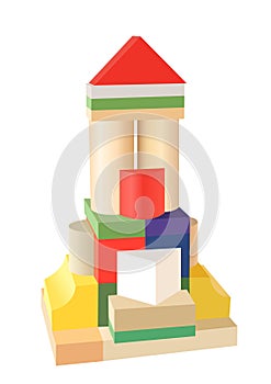 Toy tower vector