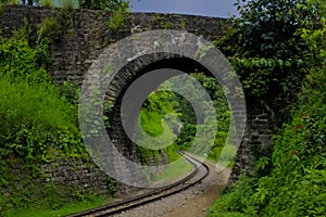 Toy train track- Kalka Shimla Railway photo