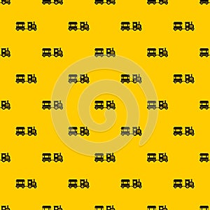 Toy train pattern vector