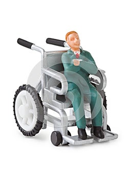 Hračka invalidní vozík 