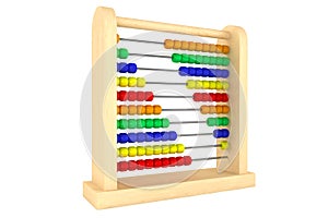 Toy wooden abacus