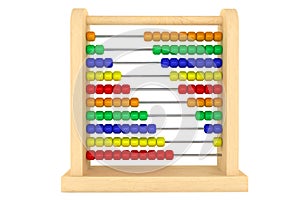 Toy wooden abacus