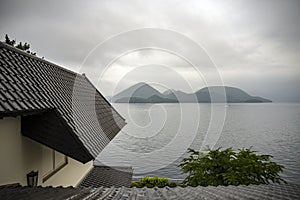 Toya lake Toyako Hokkaido