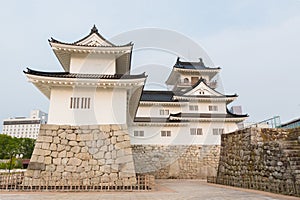 Toyama castle historic landmark in toyama japan.