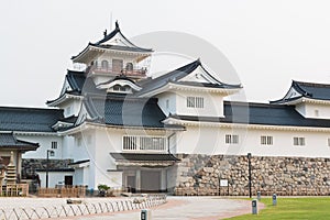 Toyama castle historic landmark in toyama japan.