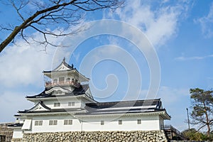 Toyama castle in Toyama city