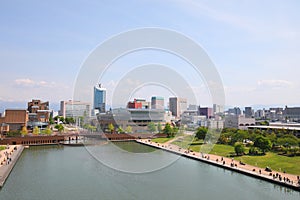 Toyama cityscape Japan