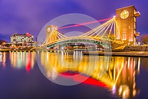 Toyama, Japan Park and Bridge