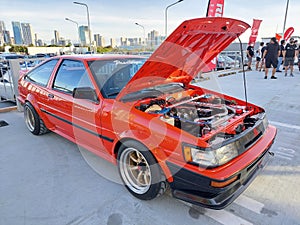 Toyota Ae86 at GT Summer fest in San Juan, Philippines