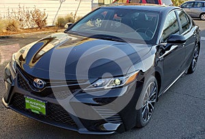 2019 Toyota Camry Hybrid Black