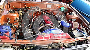 Toyota Corolla 1981 Engine Bay