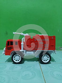 Toys car fire rescue my baby boy