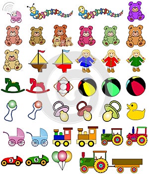 Toys collection