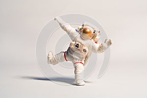 Toys figure of astronaut