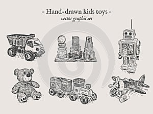 Toys hand-drawing set