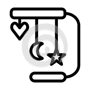 Toys Vector Thick Line Icon For Personal And Commercial Use