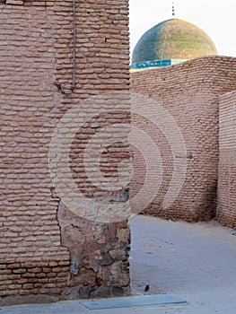 Tozeur-Tunisia, glimpses of the narrow streets of the village