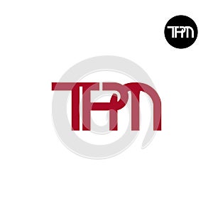 TPM Logo Letter Monogram Design