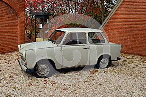 Trabant Car at Memento Park Budapest Hungary