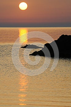 Trabocco into the sunset