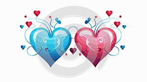 Traceable Heart Treatment Method Symbol Vector