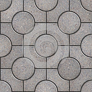 Tracery Gray Paving Slabs.