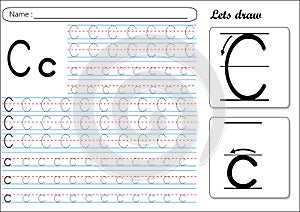 Tracing Worksheet -Cc