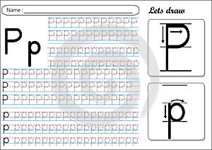 Tracing Worksheet -Pp