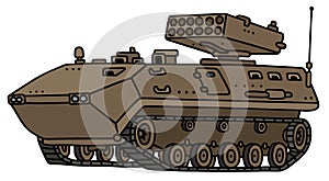 Track armoured vehicle