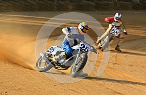 Track bike racing event