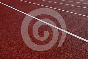 Track and field track lines