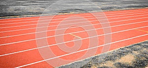 Track and field for running