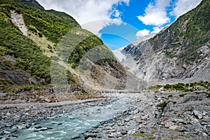 Track at Franz Josef Glacier, New Zealand