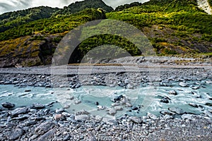 Track at Franz Josef Glacier, New Zealand