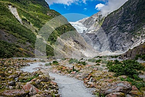 Track at Franz Josef Glacier, New Zealand