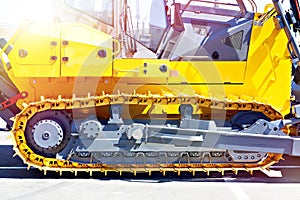 Tracked construction machinery