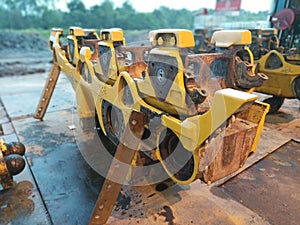 Trackframe Bulldozer D375A-6 Komatsu