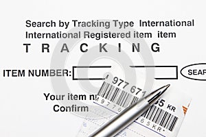 Tracking number