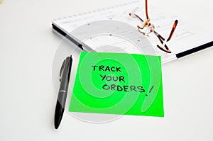 Tracking orders