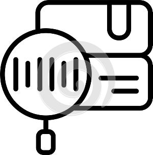 Tracking Package Flat Vector Icon