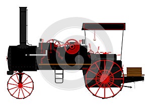 Traction engine