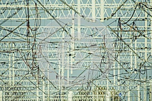 Traction Power Electric Railroad Masts