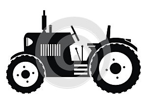 Tractor - black