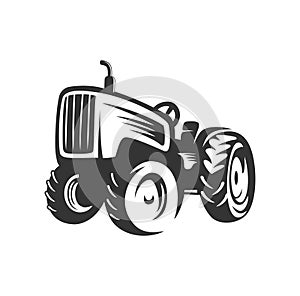 Tractor design illustration