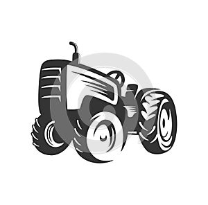 Tractor design illustration