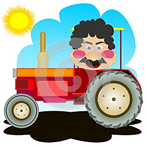Tractor driver