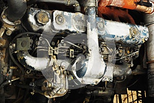 Tractor engine