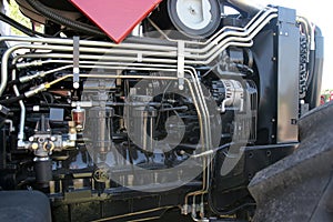 Tractor engine