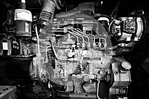 Tractor engine